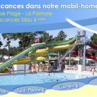Région : Charente Maritime Réservez vos vacances dans notre mobil-home climatisé situé à La Palmyre  dans le camping de Bonne Anse Plage, un village vacances SIBLU 4****