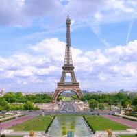 La Tour Eiffel et la région Parisienne de la France